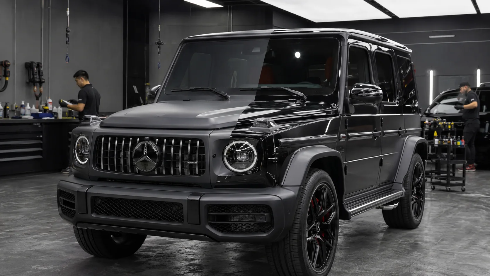 Mercedes PPF Kaplama - Garage 1903 Hangi Mercedes modellerine PPF kaplama yapılır - Mercedes XPEL boya koruma filmi