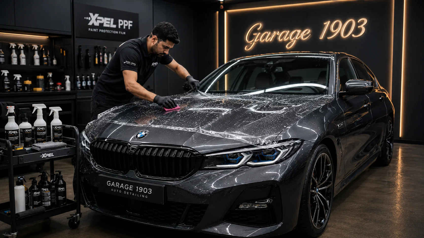 BMW PPF Kaplama - Garage 1903 Neden BMW araçlarda PPF kaplama tercih ediliyor - BMW boya koruma filmi
