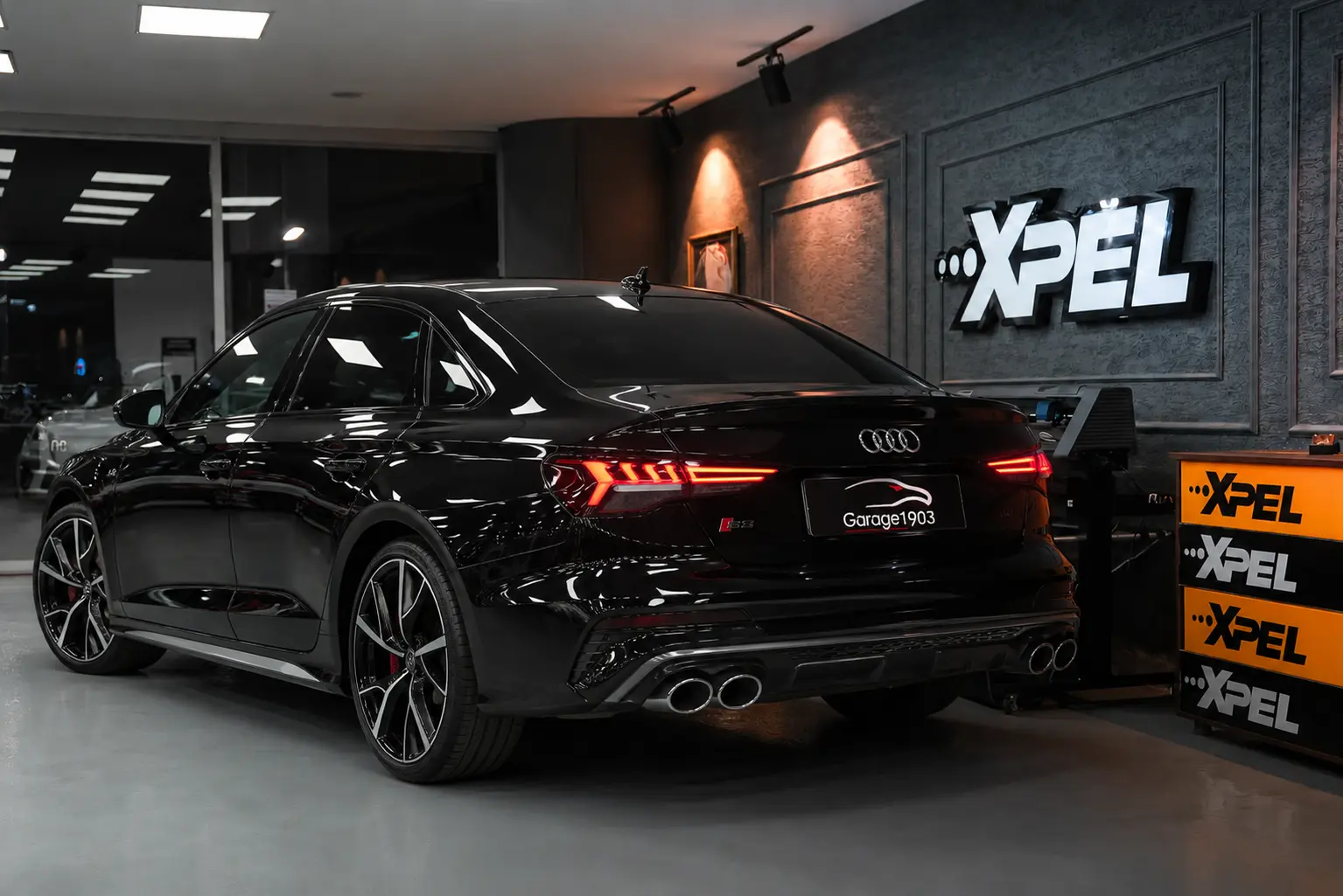 Audi PPF Kaplama - Garage 1903 Audi PPF kaplama ve boya koruma filmi uygulaması