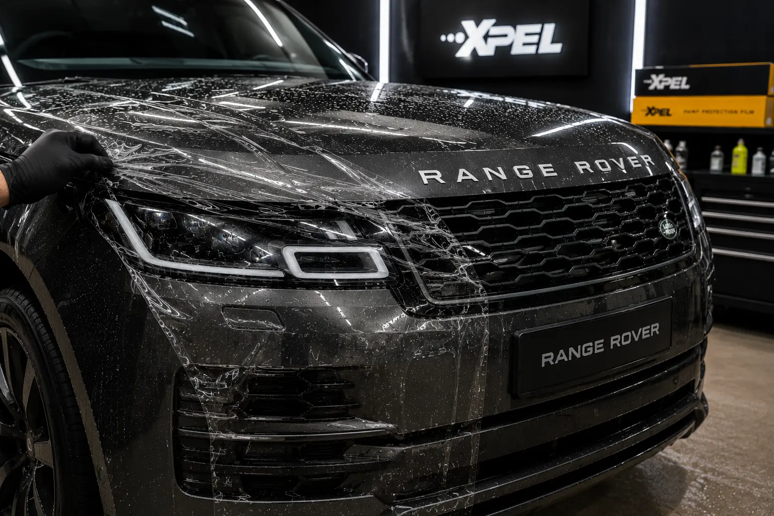 Range Rover PPF Kaplama - Garage 1903 Range Rover PPF kaplama Garage 1903 boya koruma filmi uygulaması