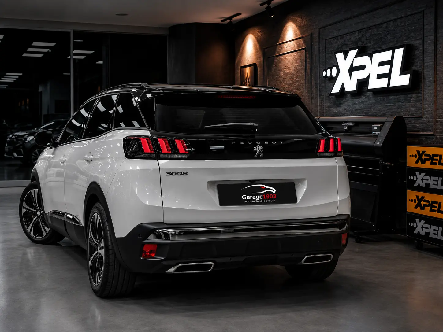 Peugeot PPF Kaplama - Garage 1903 Kaput ve ön bölge PPF boya koruma uygulaması